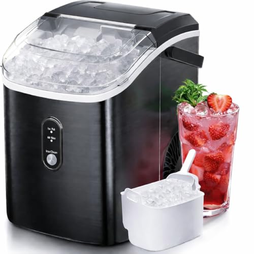 Nugget Ice Maker Countertop, 34 lbs/Day