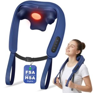 Cordless Neck and Shoulder Massager for Pain Relief Deep Tissue