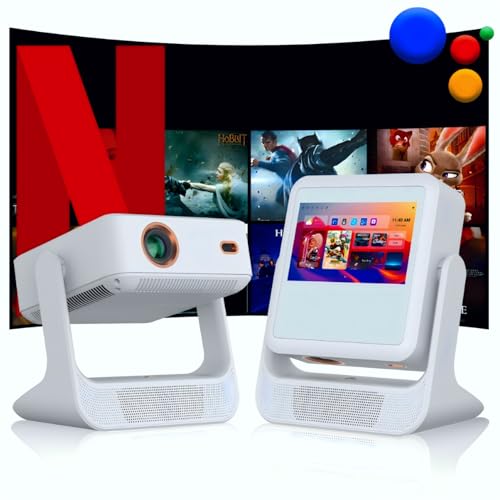 USE COUPON: Smart Touch Screen Projector for Bedroom/Outdoor/Gaming