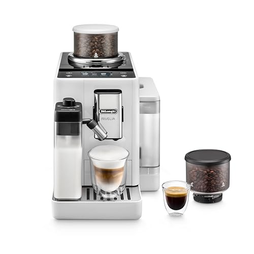 Automatic Espresso Machine with Grinder & Milk Frother