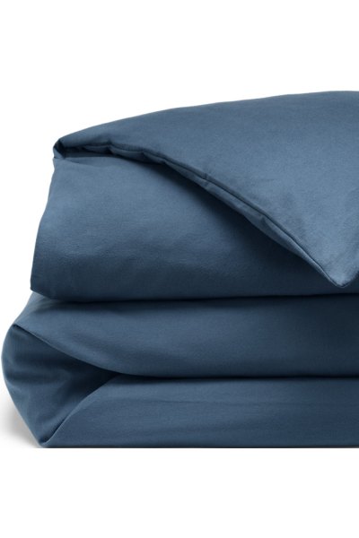 Comfy Super Soft Cotton Flannel Duvet Bed Cover 5oz Lands End