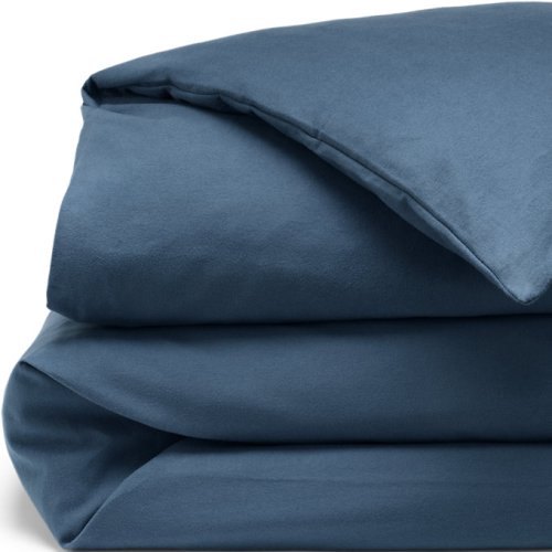 Comfy Super Soft Cotton Flannel Duvet Bed Cover 5oz Lands End