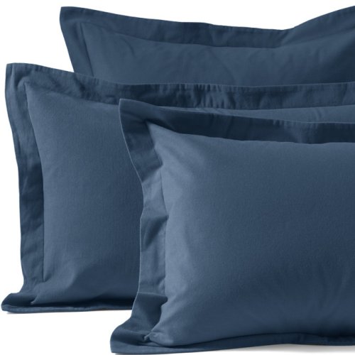 Comfy Super Soft Cotton Flannel Pillow Sham 5oz Lands End