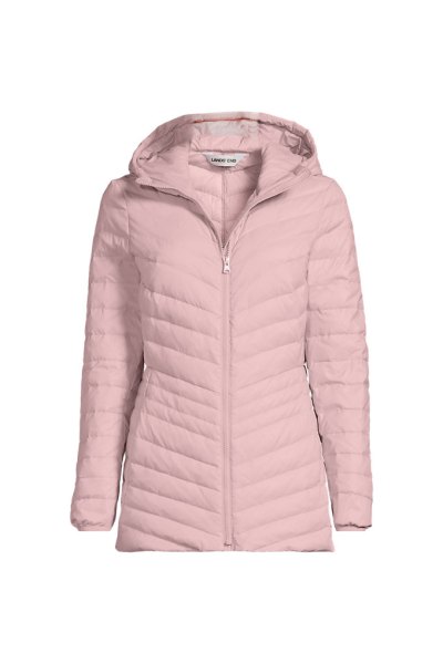 Wanderweight Packable Down Long Jacket Lands End