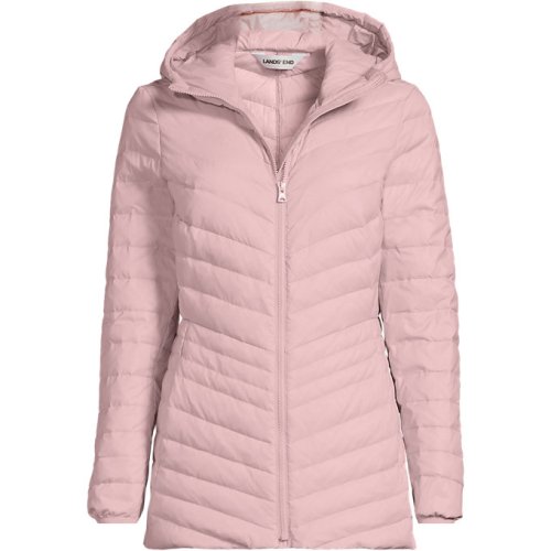 Wanderweight Packable Down Long Jacket Lands End