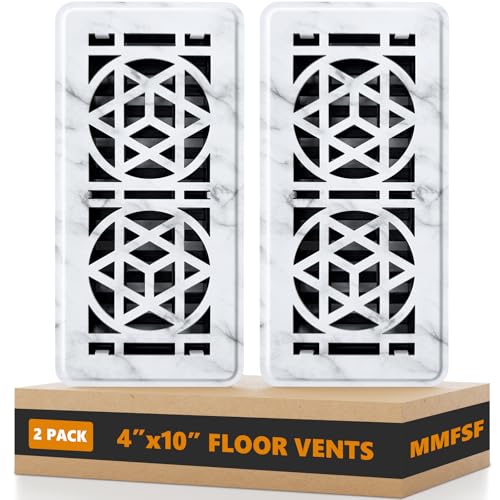 2 Pack Floor Vent Covers, Floor Register 4×10