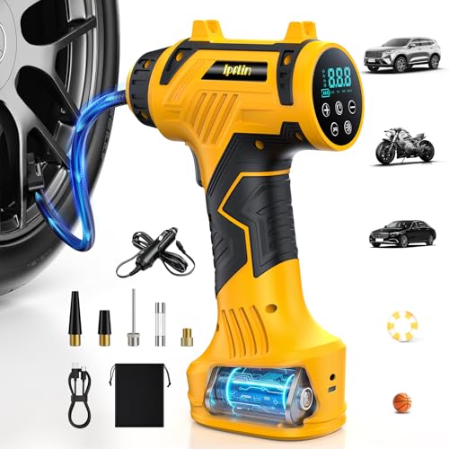 Tire Inflator Portable Air Compressor – Corded/Cordless