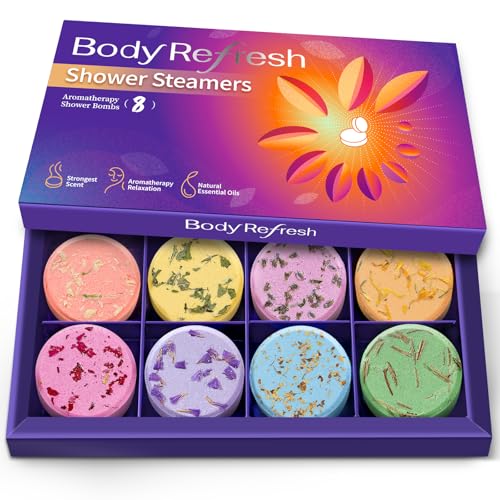 Shower Steamers Aromatherapy – 8 Pack Shower Bombs