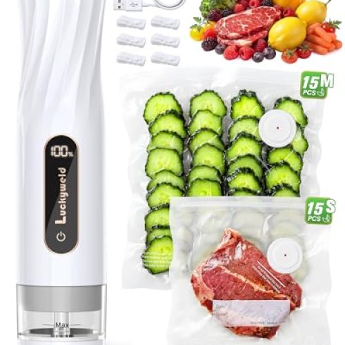 Compact Vacuum Sealer for Food
