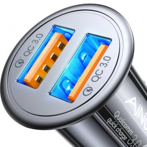 USB Car Charger, 45W Cigarette Lighter