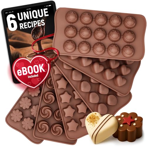 Molds Silicone – Set of 6 – Non-Stick & Food Grade Silicone