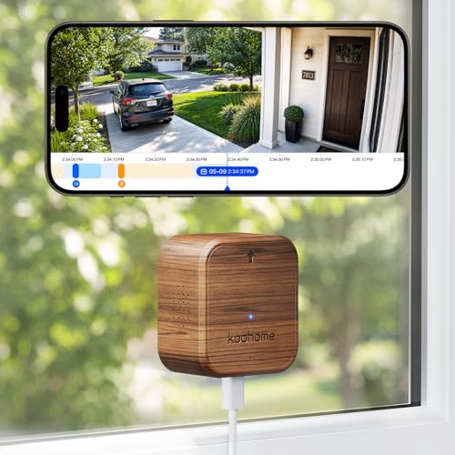 5MP 3K Window Camera for Indoor & Outdoor Home Security, Magnetic Mount