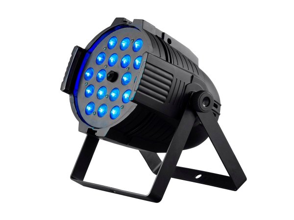 Stage Right by Monoprice Stage Wash Hex 18x18W LED PAR RGBAW+UV Light with Zoom