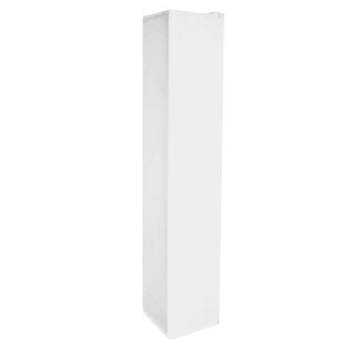 Stage Right by Monoprice White Lighting Truss Scrim Stretch Fabric Cover for 8in 2m (6.56ft) Straight Truss Section