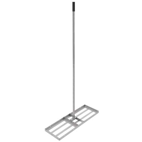 DEXSO 30 Inch Tow Behind Lawn Leveling Rake Powder Coated Steel one_size | ENCOREPHOBA7526