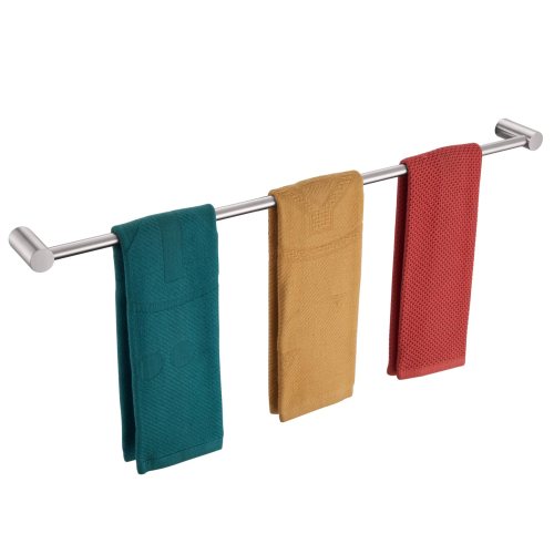 Lovav Brushed Nickel 36-Inch Stainless Steel Wall Mounted Towel Bar Hand Holder Rack one_size | 5749848226696