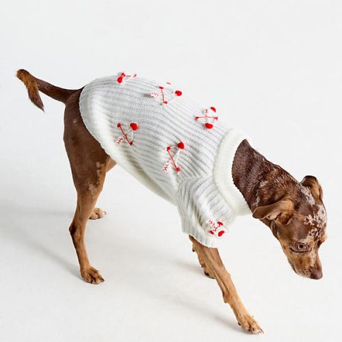 Seasonal 3D Motif Pet Sweater