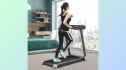 folding compact treadmill