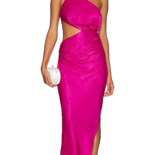 ASTR the Label Martina Dress in Fuchsia