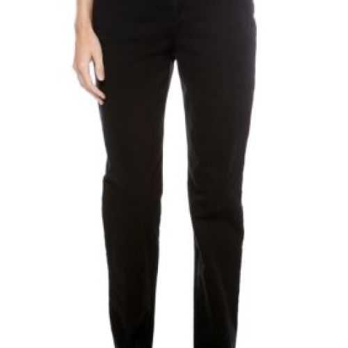 Gloria Vanderbilt Womens Petite Amanda Jeans Black