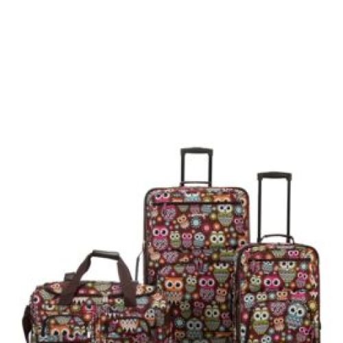 Rockland 3 Piece Expandable Luggage Set