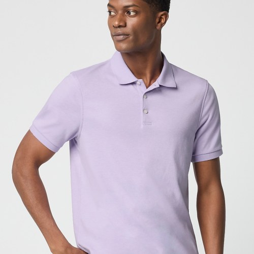 Soft-touch polo shirt