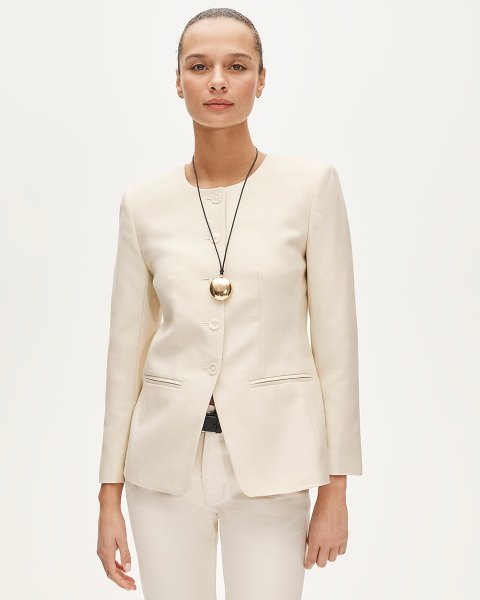 Margeaux lady jacket in Gramercy linen blend