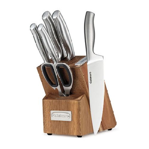 Cuisinart Classic Essentials Stainless Steel 7-pc. Knife Block Set, One Size, Stainless Steel