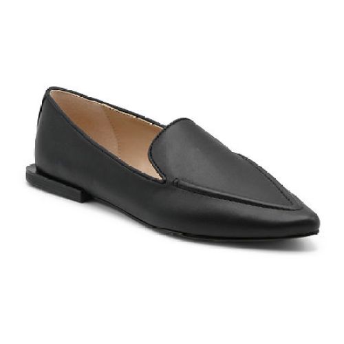 Charles David Illyd Womens Moccasins, Medium, Black