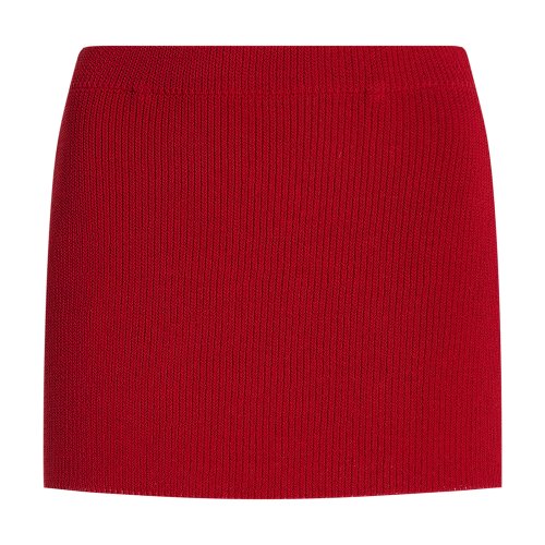 Aya Muse Exclusive Knit Cotton-Blend Mini Skirt – Moda Operandi