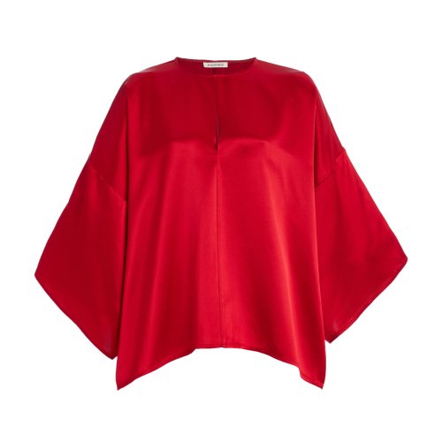 By Malene Birger Cicie Oversized Satin Top – Moda Operandi