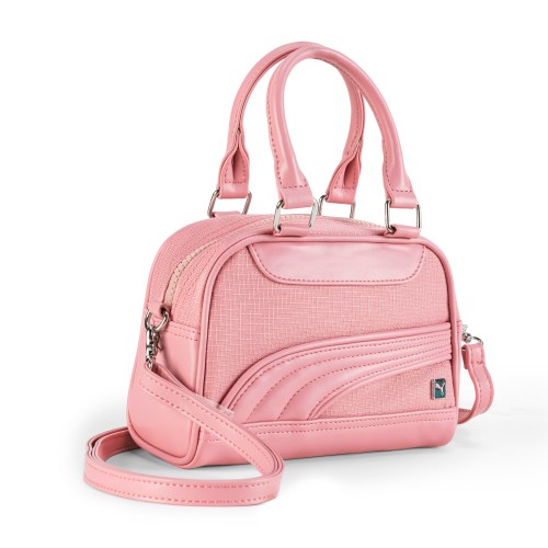 PUMA Womens Mini Grip Crossbody Bag in Pink