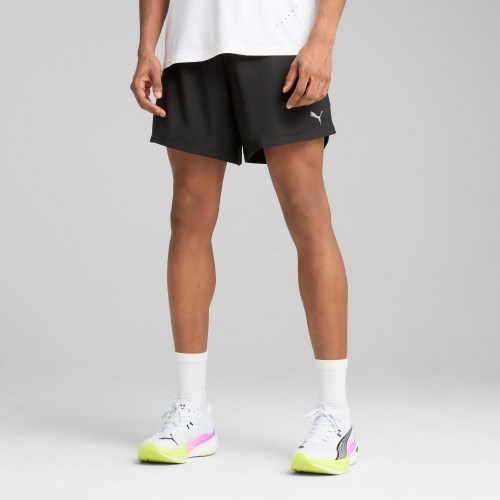 PUMA Everyday Running ULTRAWEAVE Mens 5 Shorts in Green, Size XXL