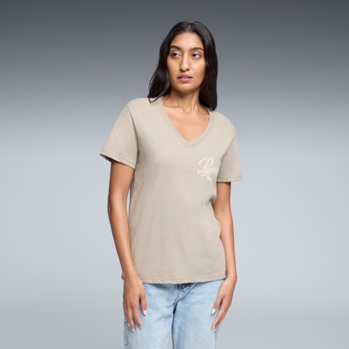 PUMA Womens T-Shirt in Green