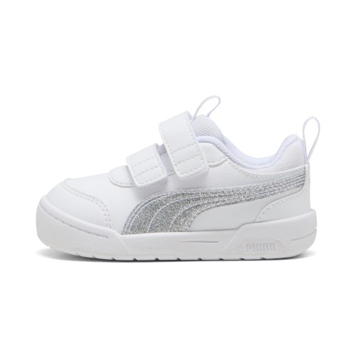 PUMA Multiflex 2 Glitz Toddlers Sneakers in White, Size 8