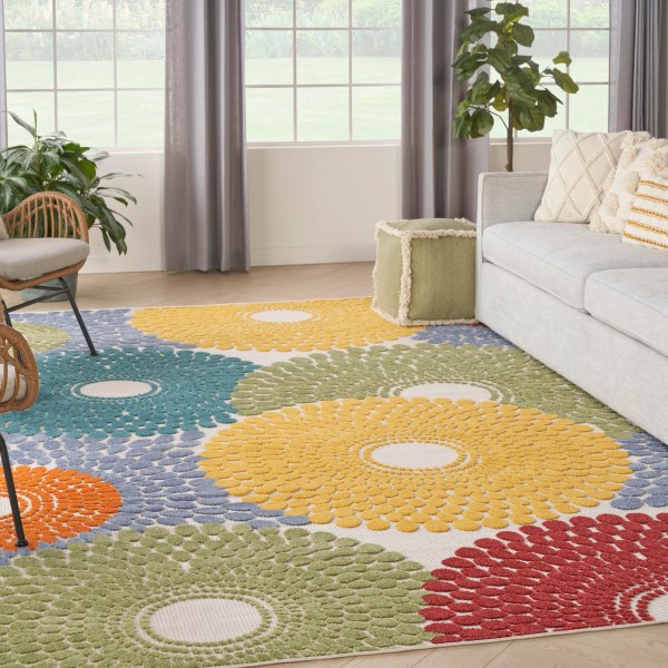 Nourison Home Splash Indoor/Outdoor 7 X 10 Area Rug