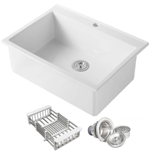30 in. Single Bowl Kitchen Sink