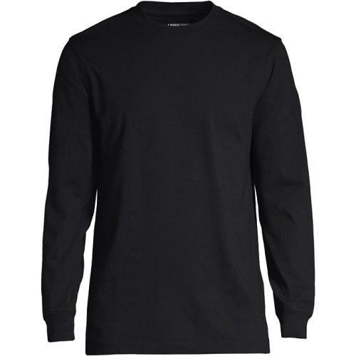 Mens Super-T Long Sleeve T-Shirt Lands End
