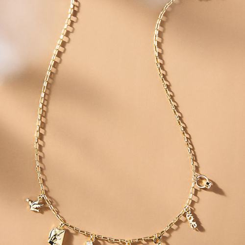 Key to My Heart Charm Necklace
