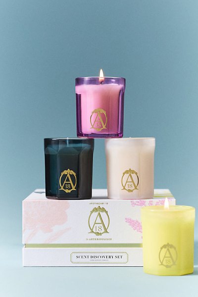 Apothecary 18 Core Mini Candle Discovery Set, Set of 4