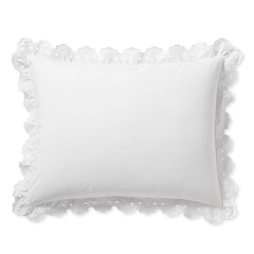 Antibes Eyelet Percale Sham