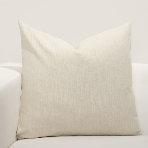 F Scott Fitzgerald Lumiere Decorative Pillow, 26 x 26 – Natural