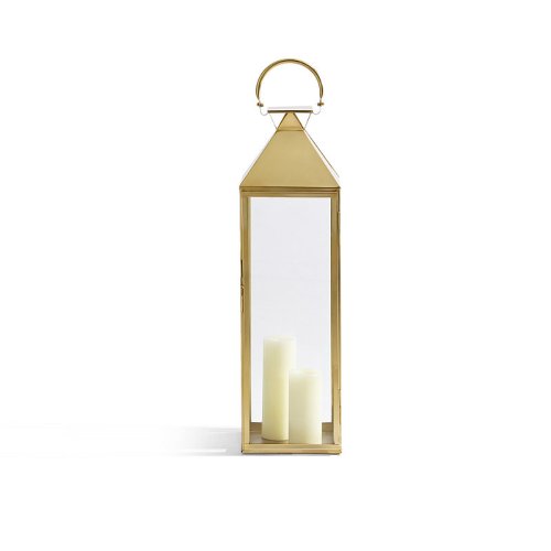 Quincy Lantern – Gold, 29 Gold – Frontgate