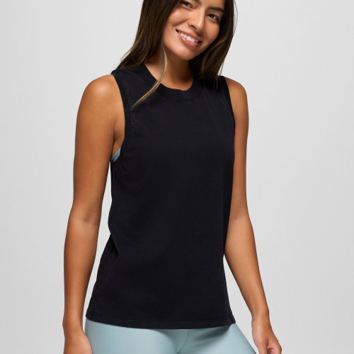 Womens prAna Tank Black