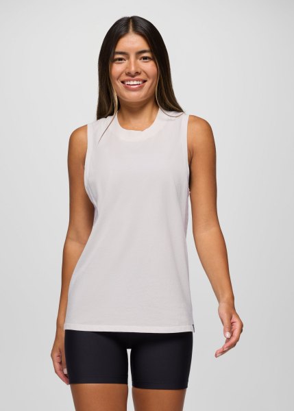 Womens prAna Everyday Tank Soft White