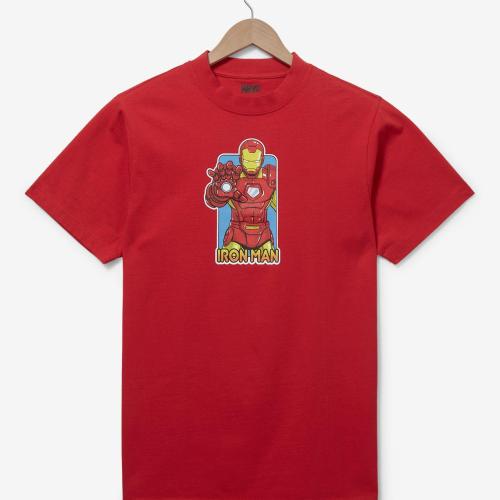 Marvel Iron Man Cartoon Portrait T-Shirt BoxLunch Exclusive