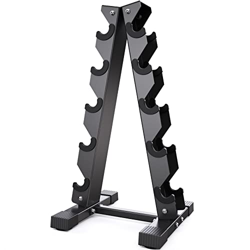 A-Frame Dumbbell Rack, 480/800LBS Weight Capacity