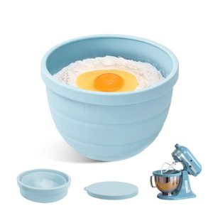 Silicone Bowl Liners With Lids for 5 Qt Kitchenaid Mixer
