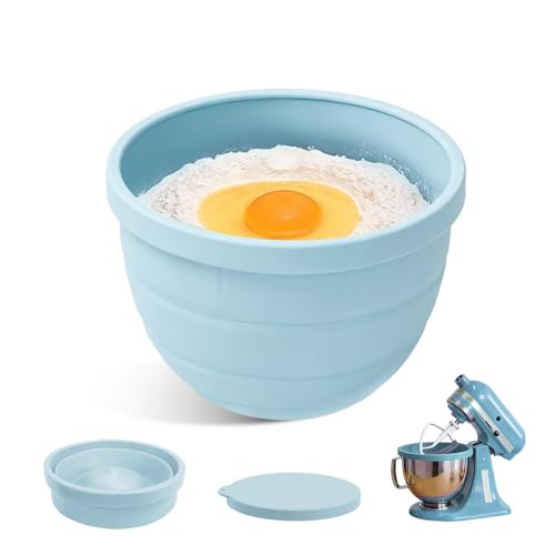 Silicone Bowl Liners With Lids for 5 Qt Kitchenaid Mixer