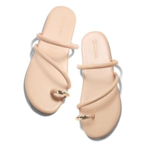 Strappy Flat Sandals